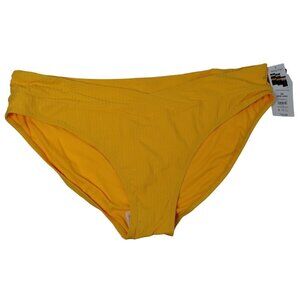 Time and Tru Womens 3X Marigold Mid Rise Mix and Match Bikini Bottoms New